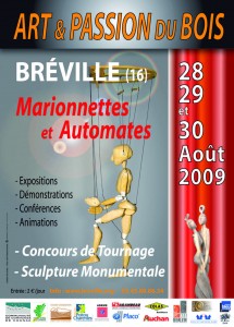 Affiche Marionnettes et Automates 2009 