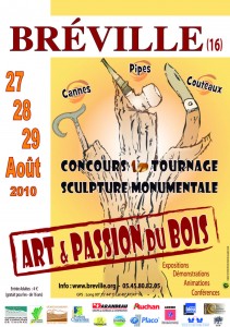 Affiche Cannes - Pipes - Couteaux 2010